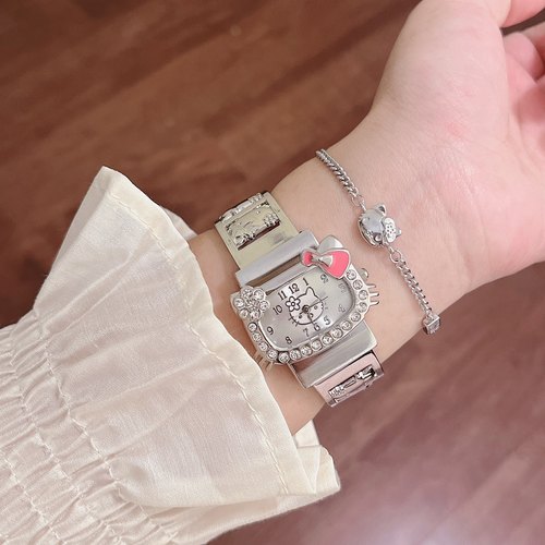 然然可爱卡通手表手镯可爱少女