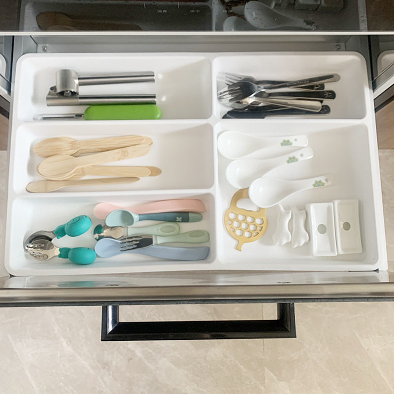 厨房餐具收纳整理盘现代简约北欧风收纳盒分格刀叉筷子置物,厨房/烹饪用具,水槽置物架,淘宝优惠券,粉丝福利购,淘宝优惠卷