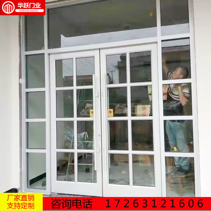 肯德基门厂家直销格子门服装店门进户门