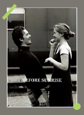 爱在三部曲合集海报自制文艺浪漫爱情电影海报宿舍卧室墙贴装饰画