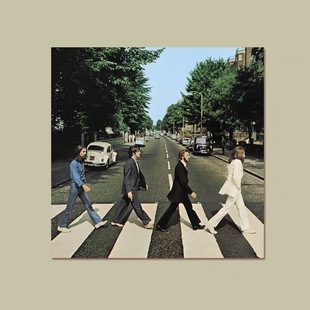 The 经典 Beatles 披头士专辑封面艾比路 墙贴画房间宿舍装 饰画ins