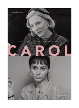 卡罗尔海报女性文艺电影海报画报卧室餐厅墙贴凯特布兰切特海报