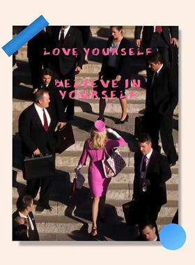 律政俏佳人电影海报周边女性励志学习梦想美式宿舍卧室墙贴装饰画