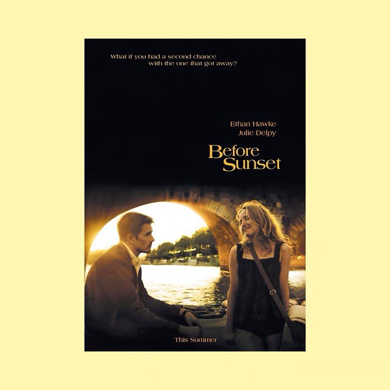 爱在日落黄昏时海报 Before sunset 宿舍卧室墙贴画ins房间装饰画,家居饰品,其他装饰画,淘宝优惠券,粉丝福利购,淘宝优惠卷