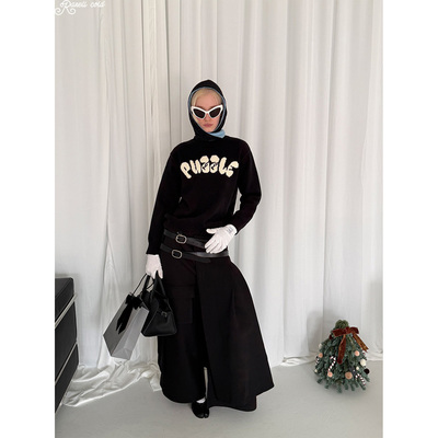 Rockrio Rarelicold 双皮带长款屁帘 叠搭外裙