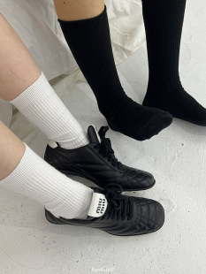 通用 男女同款 袜子组合 Rockrio 白套装 四季 黑 4双 Rarelicold