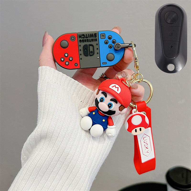 适用台铃雷豹Ce30超能S二代GC6夺冠电动车钥匙保护套卡通可爱扣壳