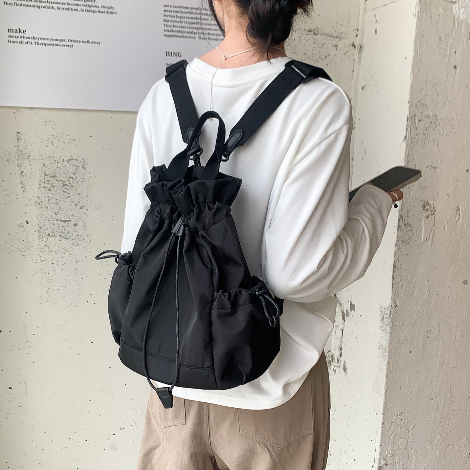 新款跨境通勤托特包大容量女多功能三用双肩背包时尚单肩斜挎包女