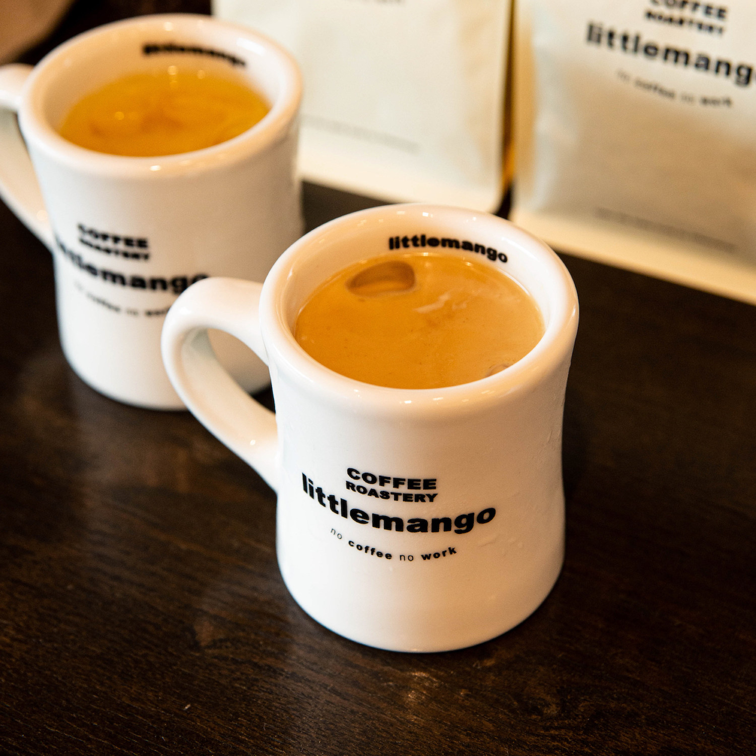 LittleMango定制陶瓷咖啡马克杯300ml