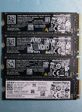 WD西部数据SN730 sn720 256G 512G M.2 NVME笔记本台式固态硬盘