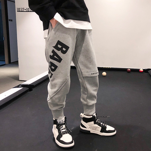 炸街2025新款 9男童装 运动裤 子春秋7儿童秋装 8潮十岁男孩12 6帅气裤