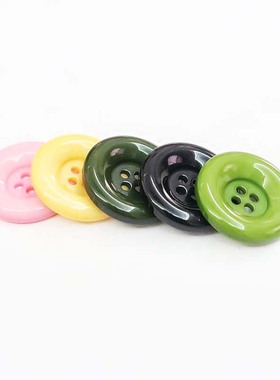 大衣扣子毛呢大号圆形红色毛衣外套风衣西装纽扣黑色百搭15-38mm