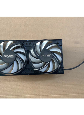 神戈HD5570显卡散热器风扇9成新 2针接口台式显卡风扇【二手】