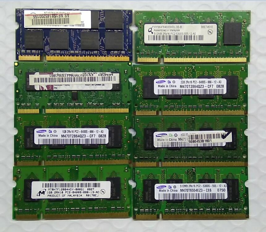 笔记本二代DDR 400 533 667 800内存条