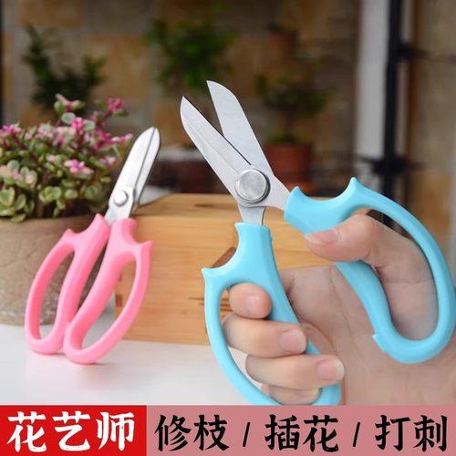 园艺花艺剪刀/宽头家用花剪鲜花店花艺师插花修花专用花剪子裁纸