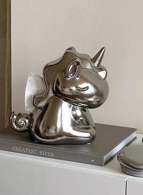 代发陶瓷纸巾盒收纳盒客厅餐桌茶几家用创意家居摆件纸抽盒抽纸盒