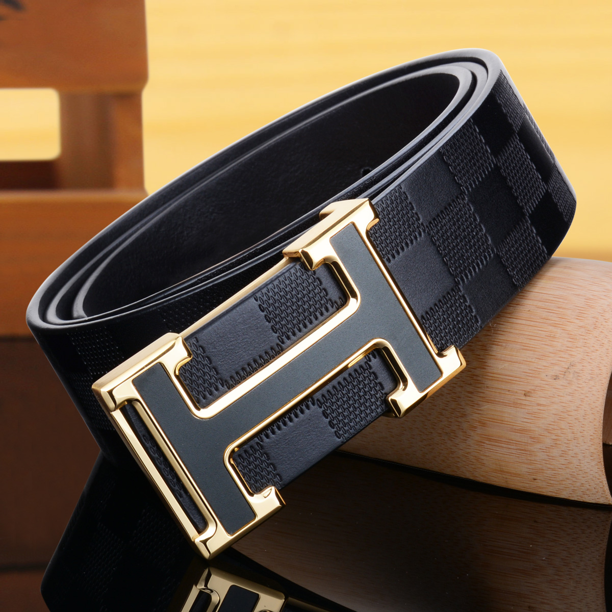 正品高档皮带男真皮纯牛皮商务休闲中青年品牌韩潮牛仔裤腰带加长