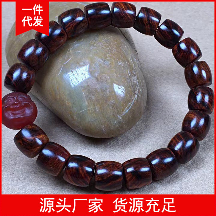 金匠大作精品海黄老料紫油梨手窜1.0cm颗颗精选手感温润细腻一件