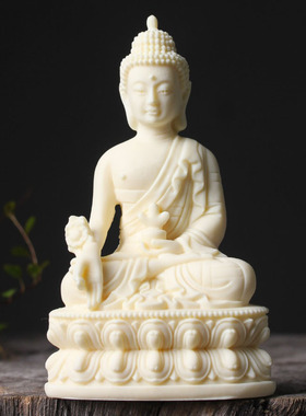 金匠大作药师佛像摆件琉璃光如来佛大医王佛菩萨家居装饰供奉礼品