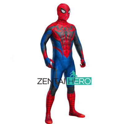 新款 漫威争锋 Rivals Spider蜘蛛英雄Cosplay连体紧身衣