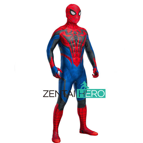新款 漫威争锋 Rivals Spider蜘蛛英雄Cosplay连体紧身衣