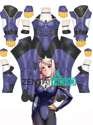 游戏cosplay服装装甲骑女紧身衣