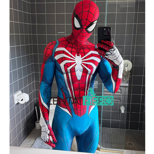 漫威争锋PS5蜘蛛Rivals Spider 彼得帕克cosplay全包连体衣身衣