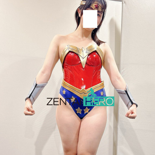 giga特摄性感神奇女侠紧身衣wonder woman涂胶拼接服wonder lady