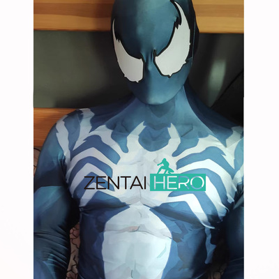 毒液蜘蛛侠连体紧身衣cosplay
