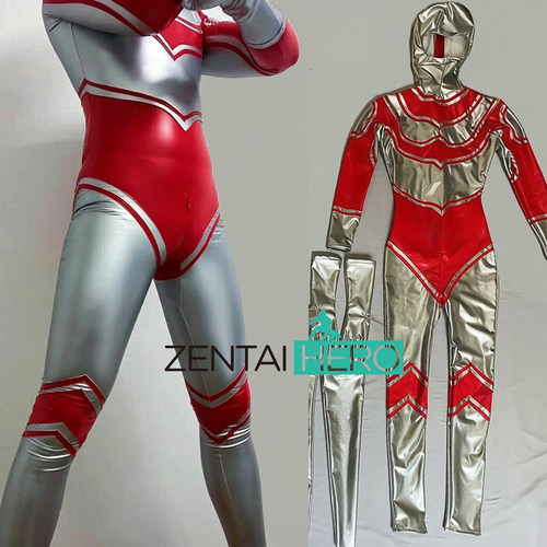 杰克奥特曼连体紧身衣cosplay