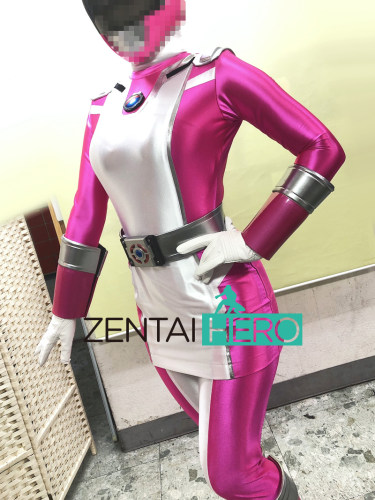 特摄性感女战士秘宝白色紧身衣