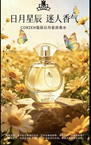 女王香水 CORZEN蔻辰日月星辰香水高端木质香水