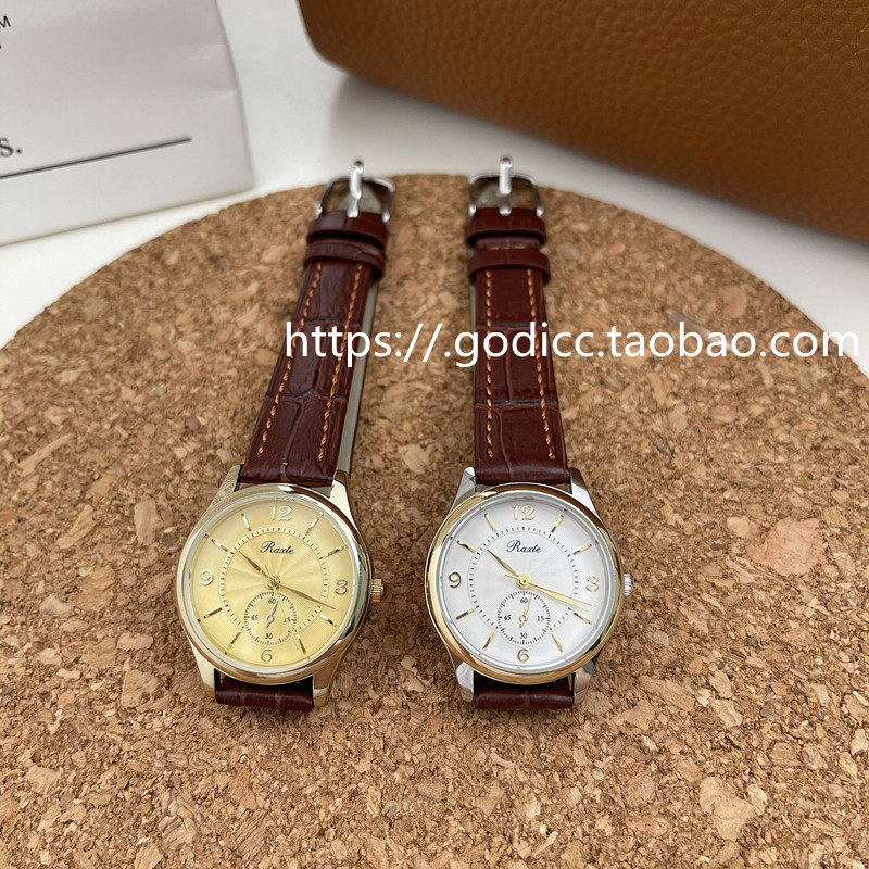 女士学生简约复古女韩版手表