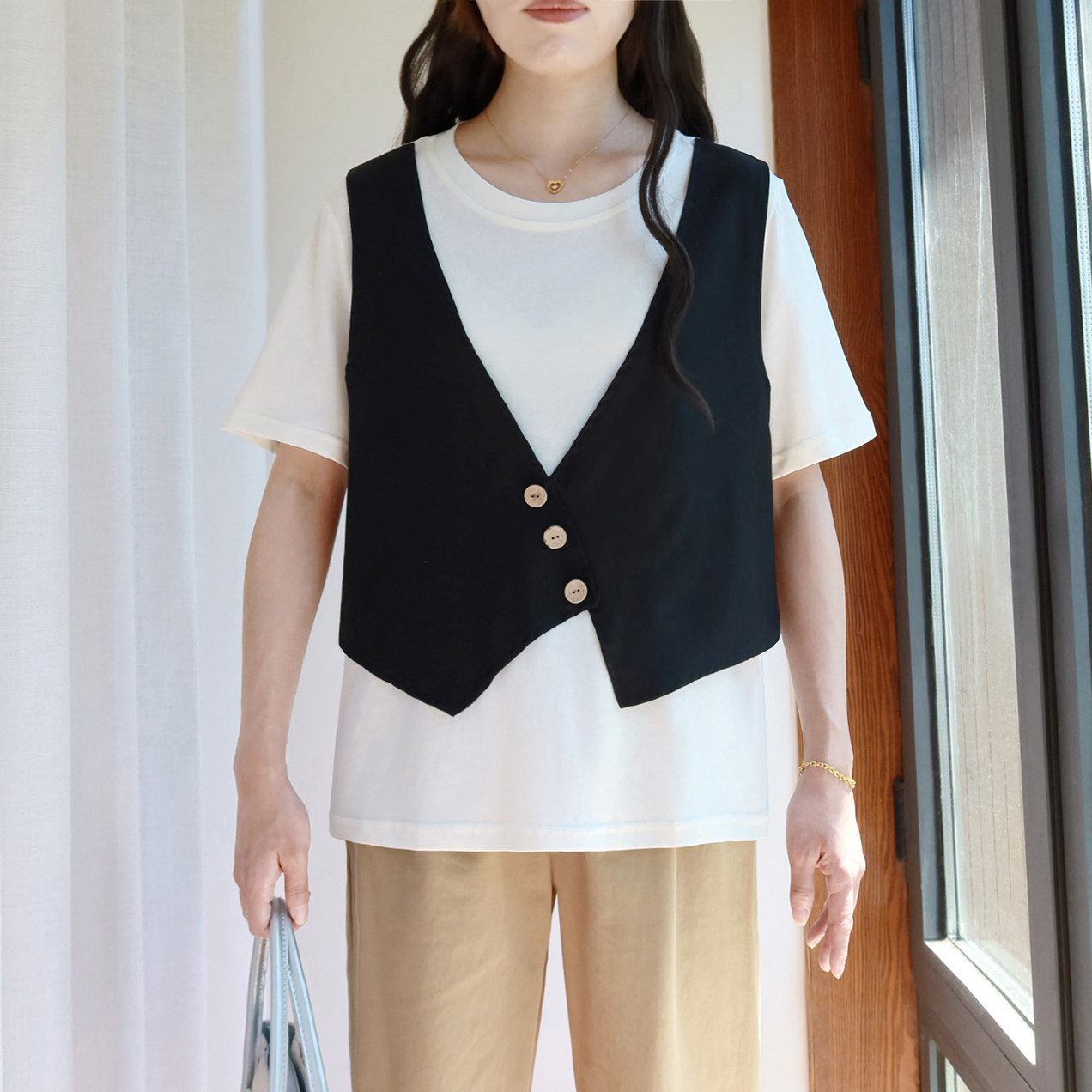 大码假两件短袖T恤女200斤胖mm洋气夏2026新款宽松遮肚胖妹妹上衣,女装/女士精品,T恤,淘宝优惠券,粉丝福利购,淘宝优惠卷