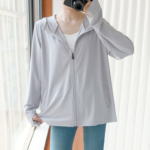 大码防晒衣女200斤冰丝夏季女款