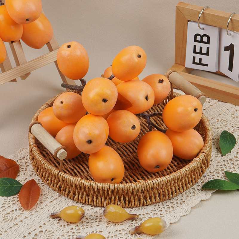 仿真假枇杷水果蔬菜布置用品模型