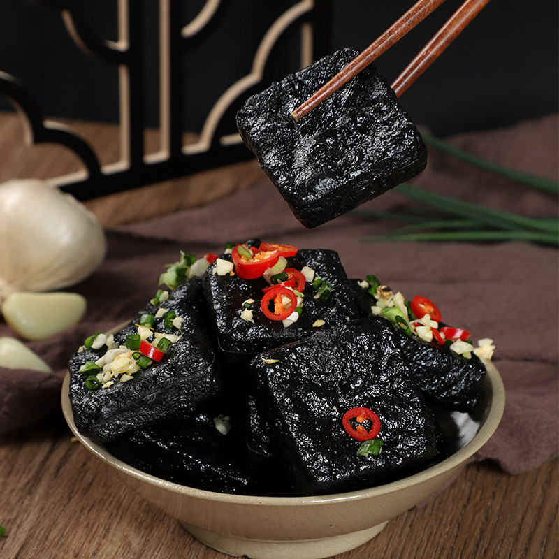 仿真臭豆腐模型长沙臭豆腐干假食物道具夜市网红小吃摆摊展示装饰