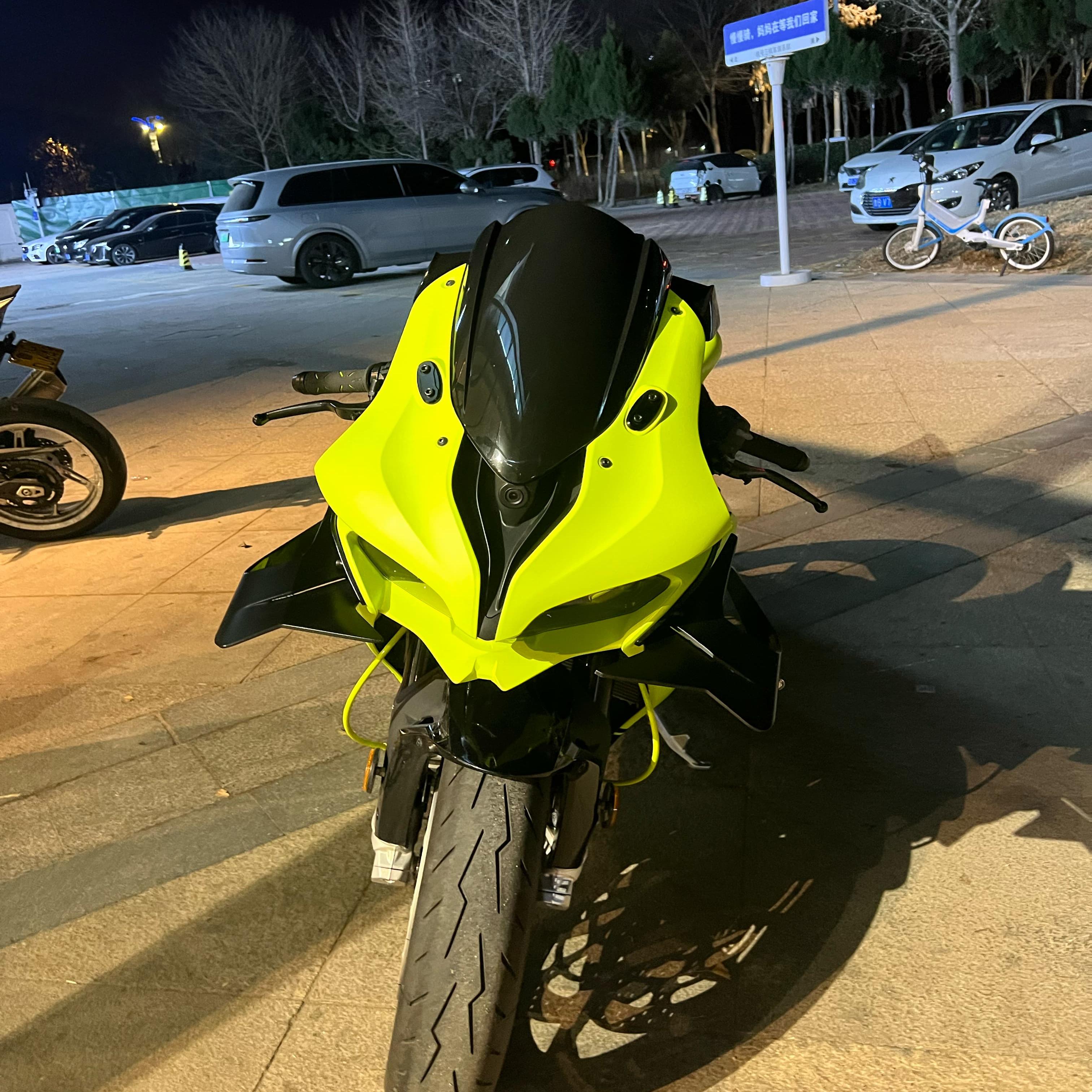 钱江赛921竞技风挡改装加高纯色