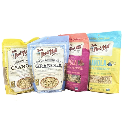 柠檬蓝莓味即食谷物麦片