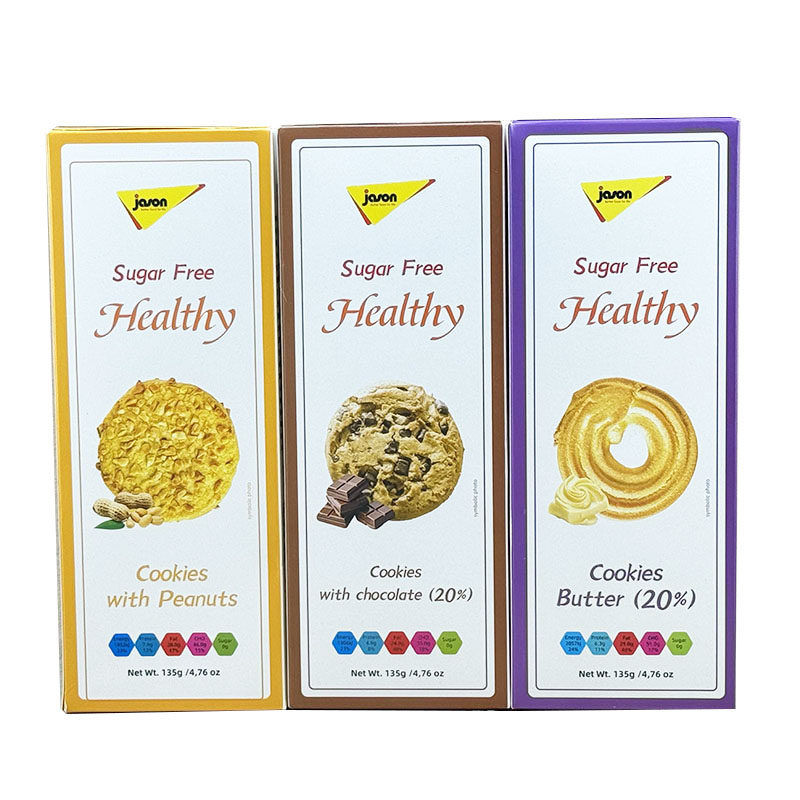 波兰进口 捷森无糖曲奇饼干135g 柠檬夹心饼干临期特价