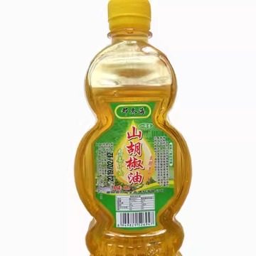 湖南邵阳特产大瓶山胡椒油2瓶X400ml 一滴香木姜子油 去除腥味