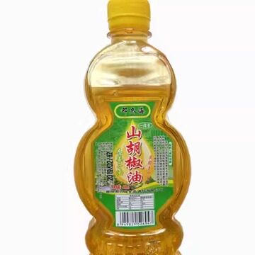 湖南邵阳特产大瓶山胡椒油2瓶X400ml 一滴香木姜子油 去除腥味