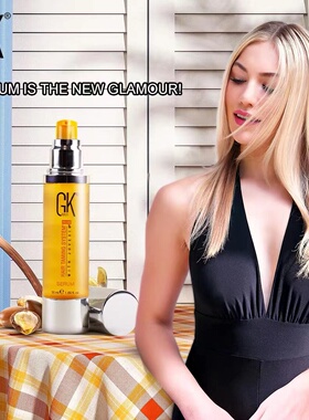 GKhair原装进口铂金摩洛哥护发精油改善毛躁干枯分叉护发精华素