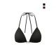 Fanptntox纯色吊带比基尼上衣乳罩辣妹性感泳衣度假抹胸胸衣内衣