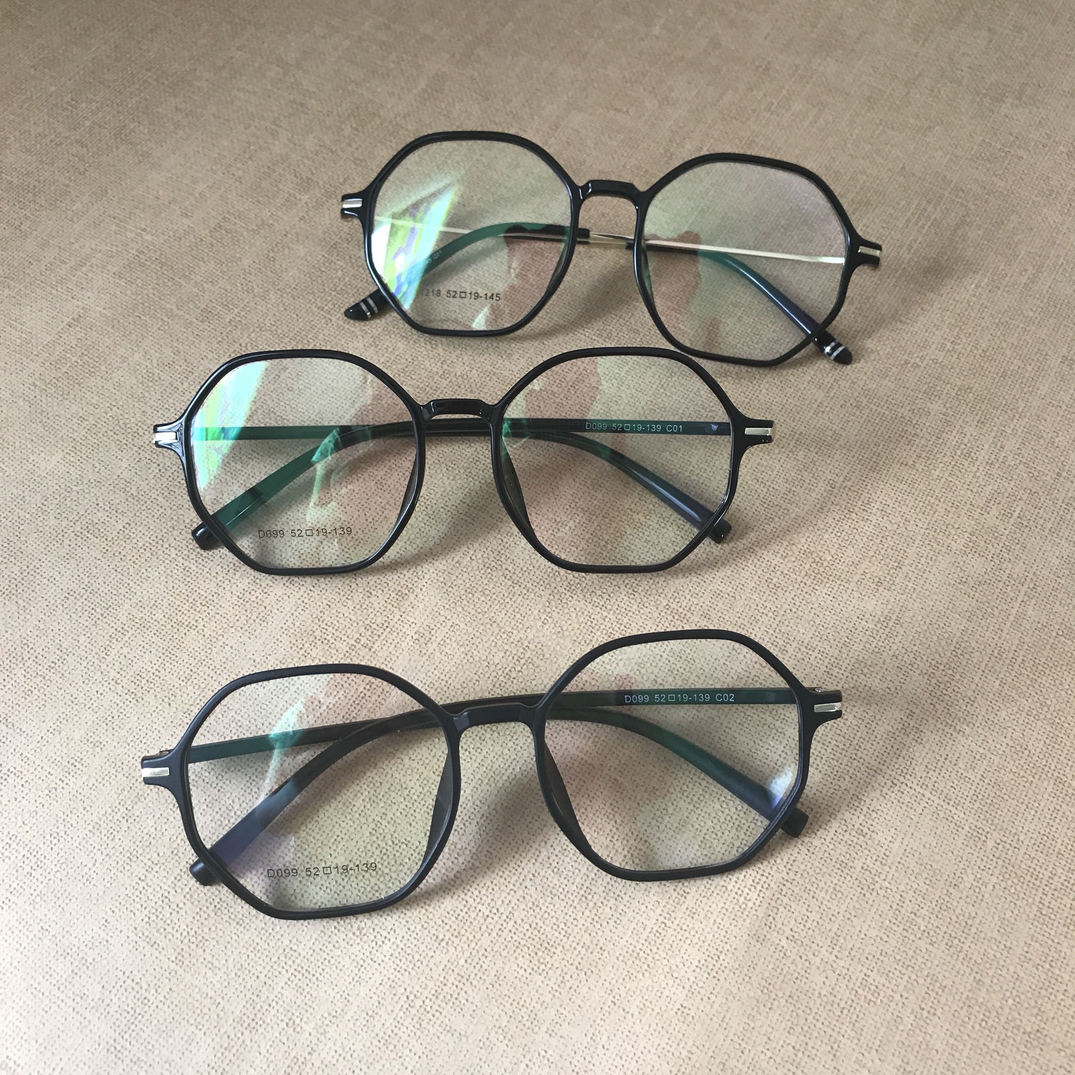 超轻tr眼镜框 多边形不规则镜框 大框大脸近视眼镜可配平光防蓝光