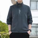 2023新款春秋季青少年男士夹克秋季工装立领上衣外套JK085-P36，男装夹克，星座1206（原A206）
