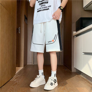 2025新款夏季青少年男士韩版休闲百搭沙滩五分短裤YCGW019-P27,男士白色卫衣怎么搭配裤子图片