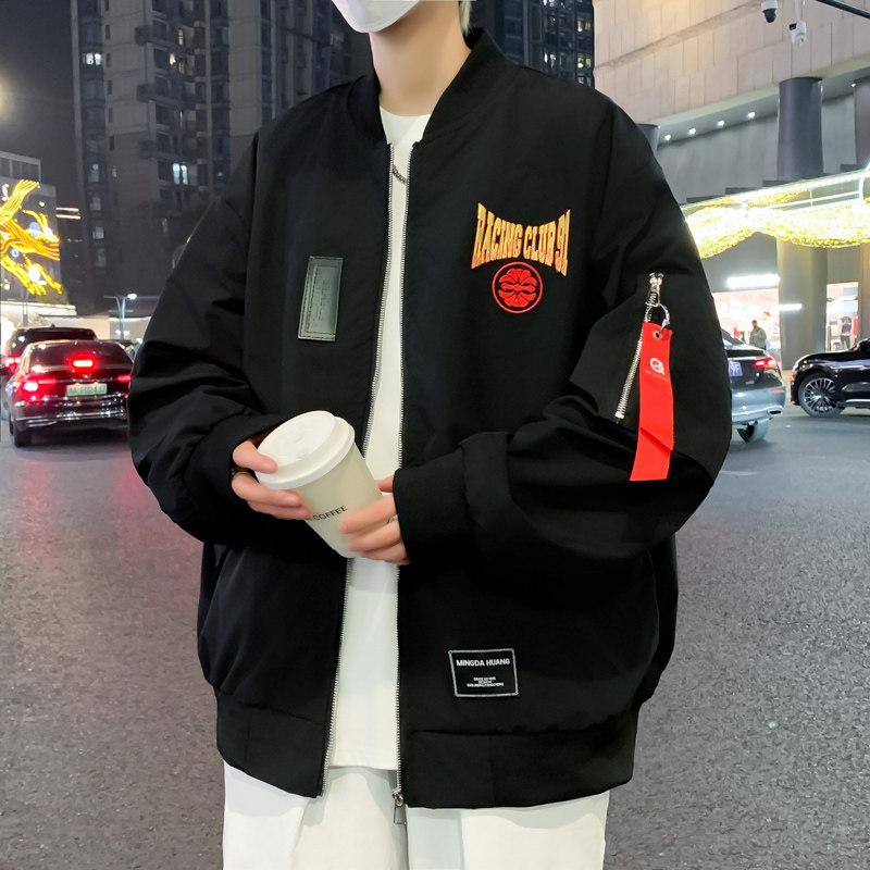 2024新款秋季男士夹克青少年休闲时尚抖音数据好HY8902-P90,男装夹克,星座1206（原A206）