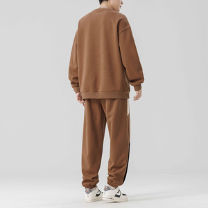 男士休闲运动服套装秋季时尚潮牌卫衣痞帅卫裤帅气搭配两件套P60图片