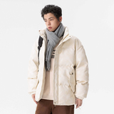 男装美式休闲冬新宽松做旧水洗皮衣棉衣棉服情侣外套GS8170-P115，男装皮衣，星座1206（原A206）